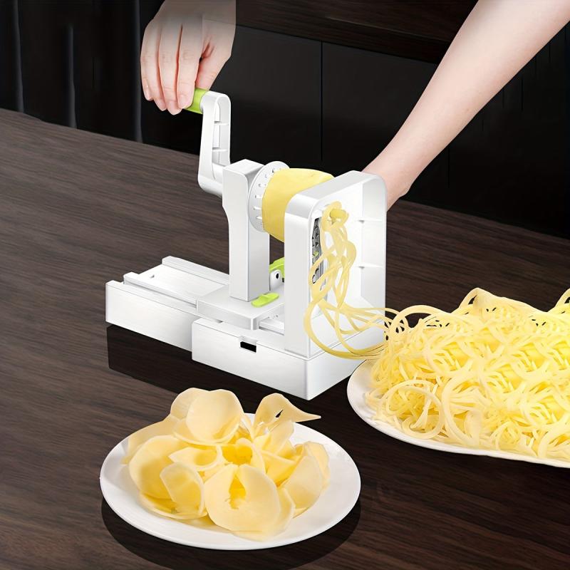 Manual Vegetable Spiralizer Zucchini Noodle Maker Multifunctional Slicer Grater