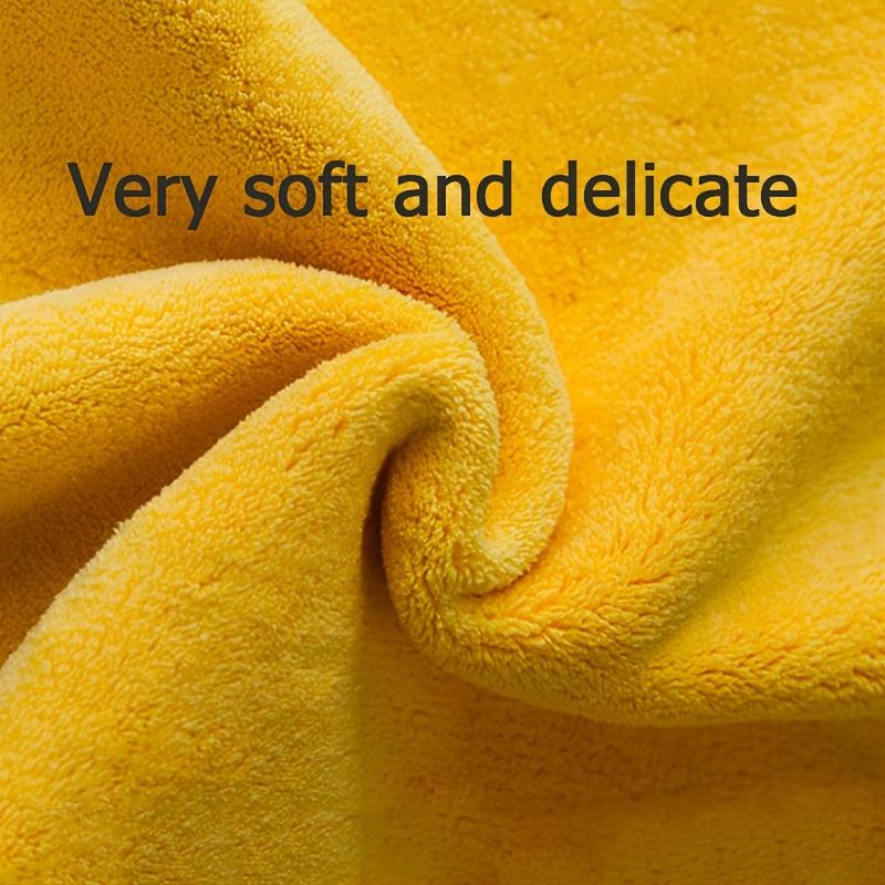 3pcs Thickened Large Microfiber Absorbent Cleaning Towel