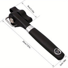 Stainless Steel Side Open Can Opener Kitchen Gadget