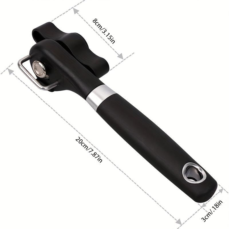 Stainless Steel Side Open Can Opener Kitchen Gadget