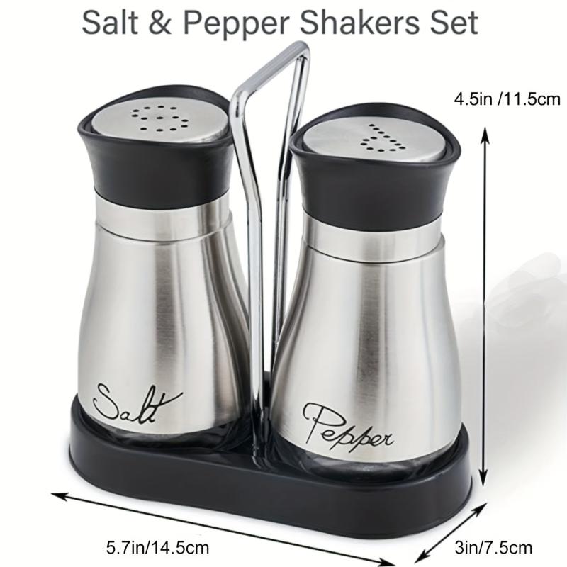 2pcs Multifunctional Pepper and Salt Shaker Bottle