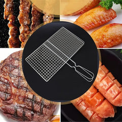 Stainless Steel BBQ Mesh Clip Grid - Outdoor Barbecue Tools