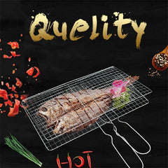 Stainless Steel BBQ Mesh Clip Grid - Outdoor Barbecue Tools