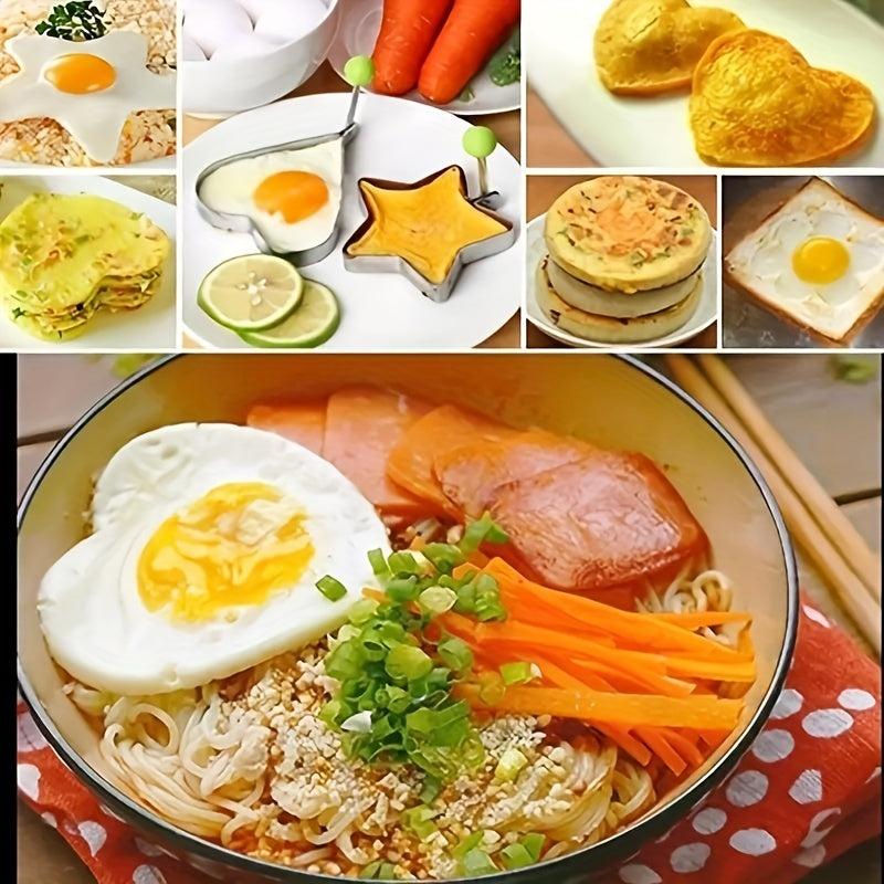 5pcs Owl Egg Mold Fun DIY Home Kitchen Omelette Mold Creative Cooking Tool
