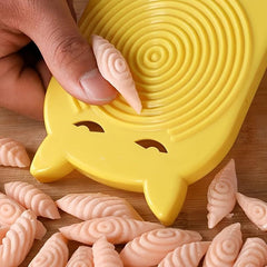 4pcs Rubbing Noodle Tool Hemp Noodle Cutter Fish Cat Ears Household Tool