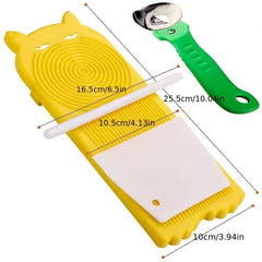 4pcs Rubbing Noodle Tool Hemp Noodle Cutter Fish Cat Ears Household Tool