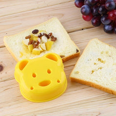 Bear Shape Sandwich Mold Cutter Kitchen Breakfast Cake Maker