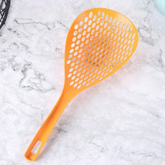 1pc Large Slotted Spoon Colander for Pasta Noodles Kitchen Utensil