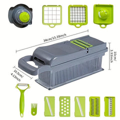 Vegetable Chopper Food Choppers Slicer Dicer Cutter Mandoline Set