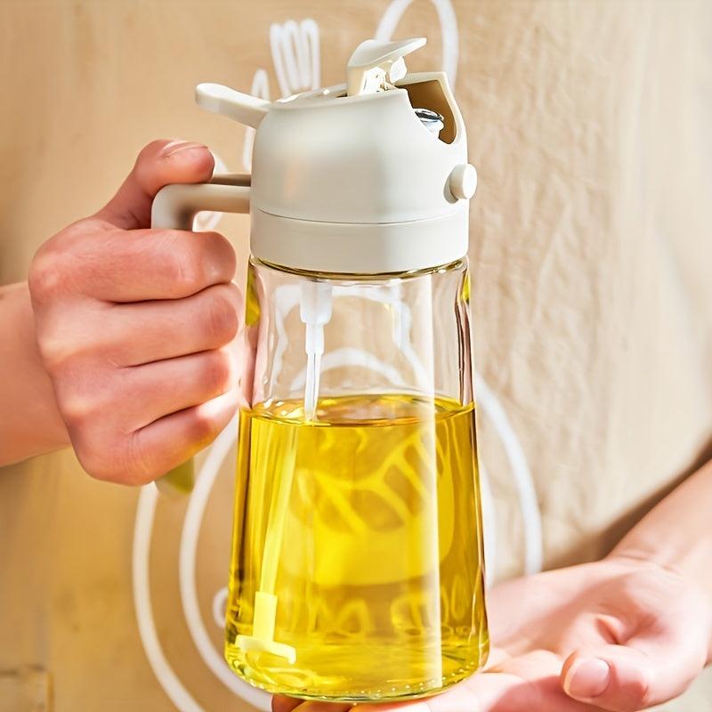 Glass Spray Bottle for Olive Oil and Soy Sauce Dispenser