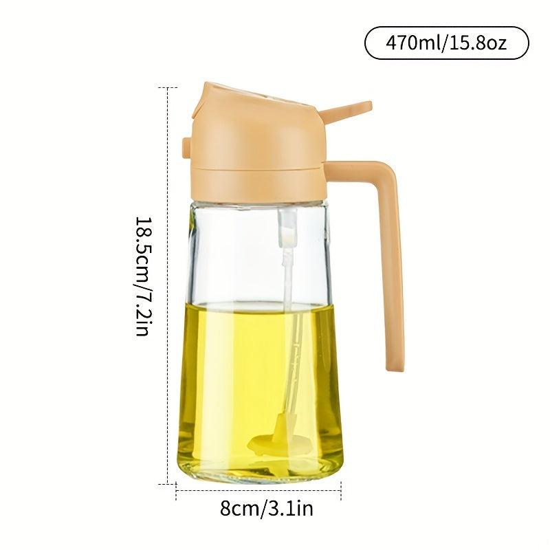 Glass Spray Bottle for Olive Oil and Soy Sauce Dispenser