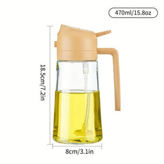 Glass Spray Bottle for Olive Oil and Soy Sauce Dispenser