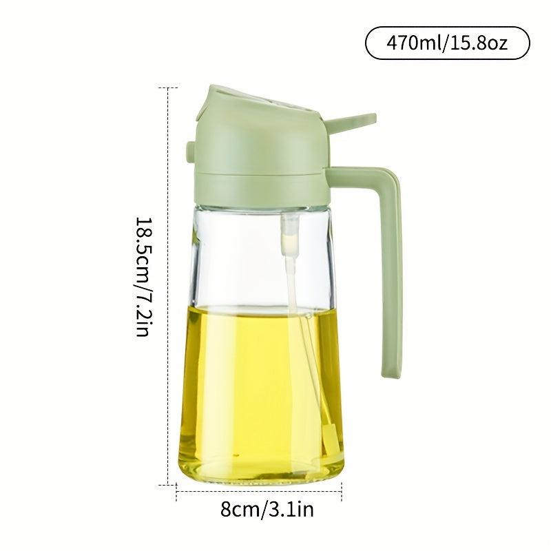 Glass Spray Bottle for Olive Oil and Soy Sauce Dispenser