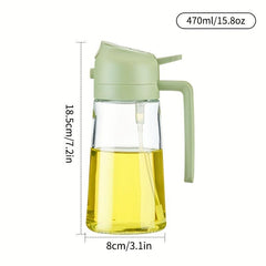 Glass Spray Bottle for Olive Oil and Soy Sauce Dispenser