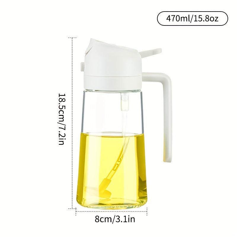 Glass Spray Bottle for Olive Oil and Soy Sauce Dispenser