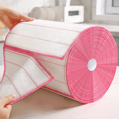 5pcs Microfiber Dish Cloths Absorbent Towels Scouring Pads & Cleaning Rags