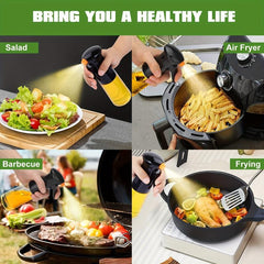 Portable Sprayer Kitchen Utensil for Salad, BBQ, Baking, Roasting