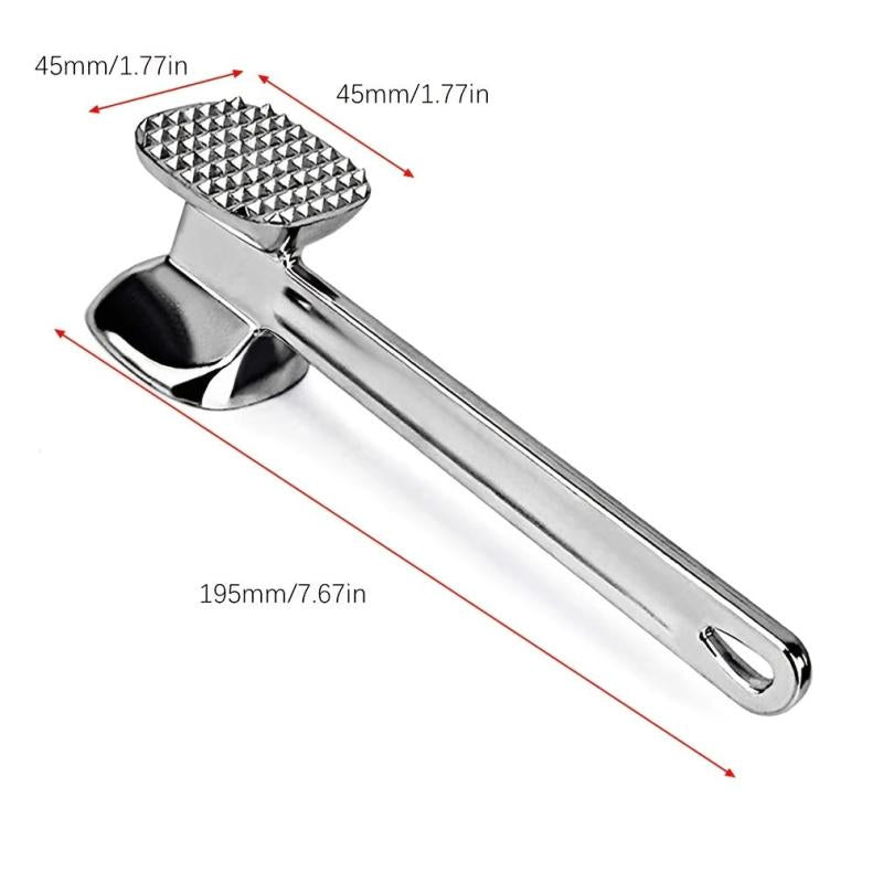 1pc Meat Tenderizer Aluminum Alloy Meat Hammer Kitchen Gadget