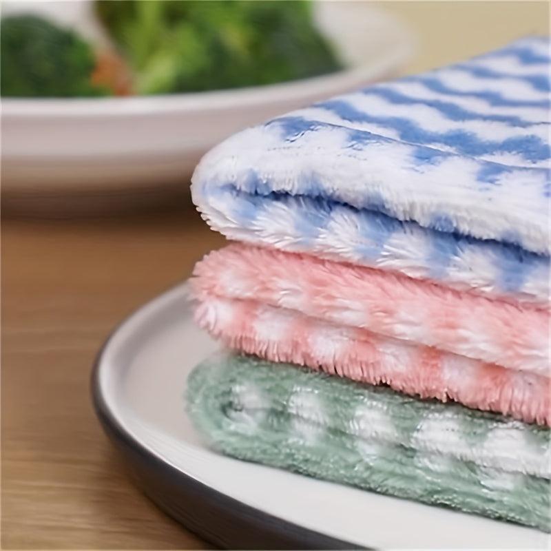 Microfiber Dish Towels Set of 3 Kitchen Supplies