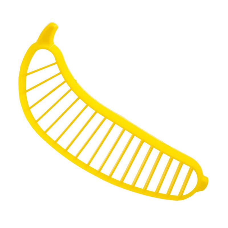 1pc Banana Slicer & Fruit Divider Easy Cutting for Bananas, Cucumbers, Sausages