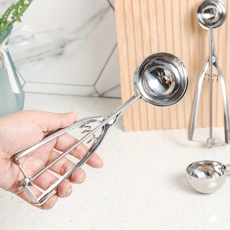 Stainless Steel Ice Cream Scoop for Digging and Serving