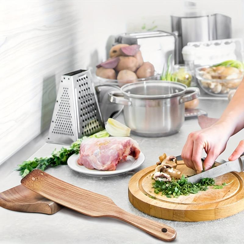 Wooden Spoon Holder for Stovetop & Countertop Storage