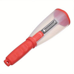 2in1 Fruit & Vegetable Peeler with Storage Case