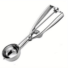3pcs Stainless Steel Cookie Scoop Set with Trigger Release for Baking