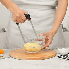 Stainless Steel Potato Masher with Comfortable Handle