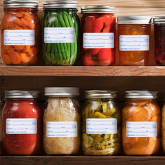 500pcs Dissolvable Food Storage Labels for Shelf Life