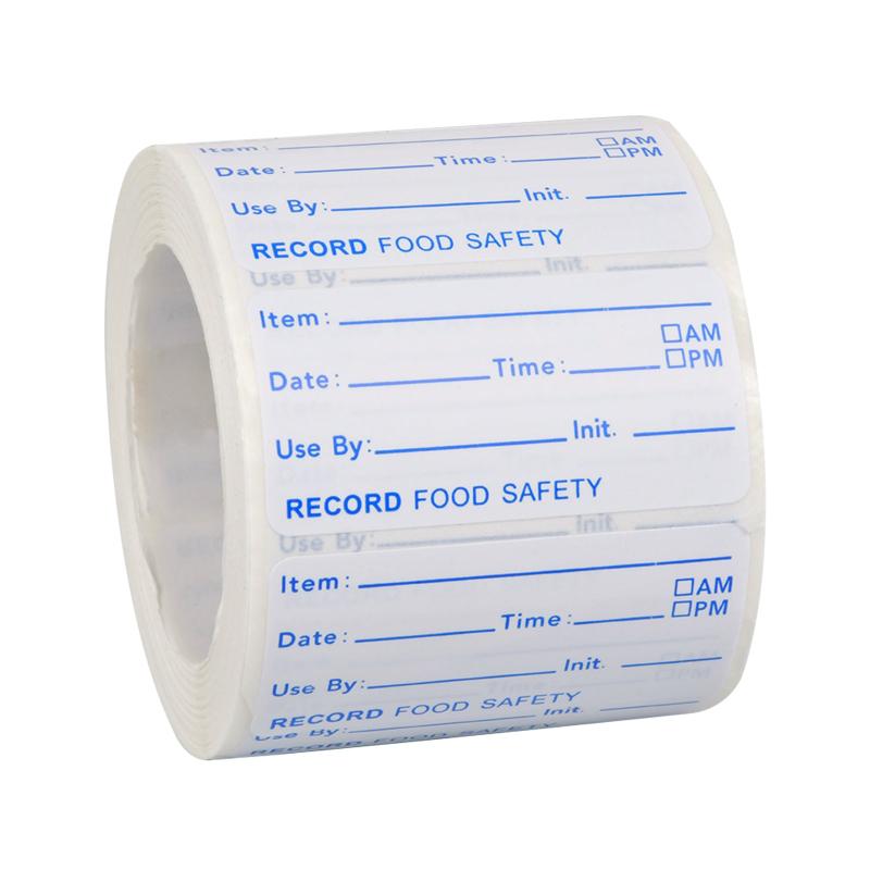 500pcs Dissolvable Food Storage Labels for Shelf Life