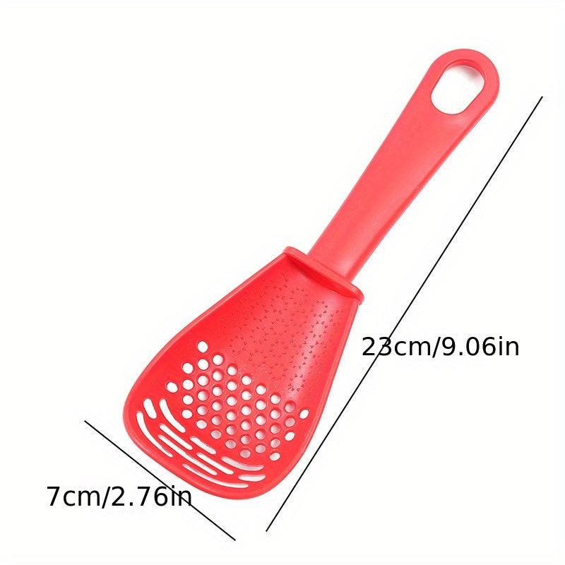1pc Cooking Spoon Colander Strainer For Draining Mashing