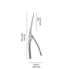 Stainless Steel Shrimp Deveiner Tool - Prawn Peeler for Seafood Cleaning