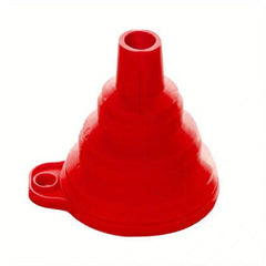 1pc Retractable Folding Mini Funnel for Wine & Refueling Pouring