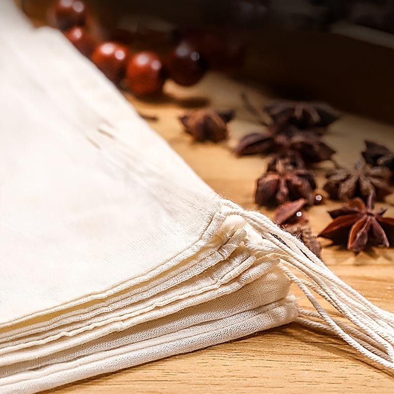 Reusable Fabric Straining Bag Nut Milk Cold Brew Beer Making Mesh Wine Filter