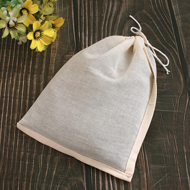Reusable Fabric Straining Bag Nut Milk Cold Brew Beer Making Mesh Wine Filter