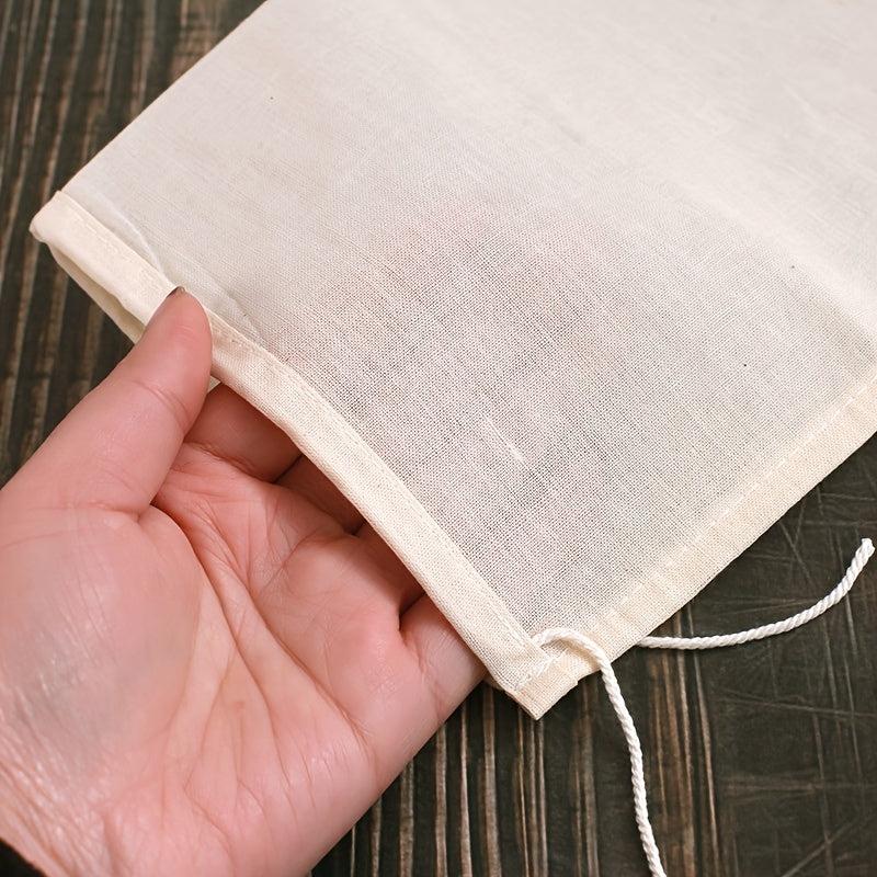 Reusable Fabric Straining Bag Nut Milk Cold Brew Beer Making Mesh Wine Filter