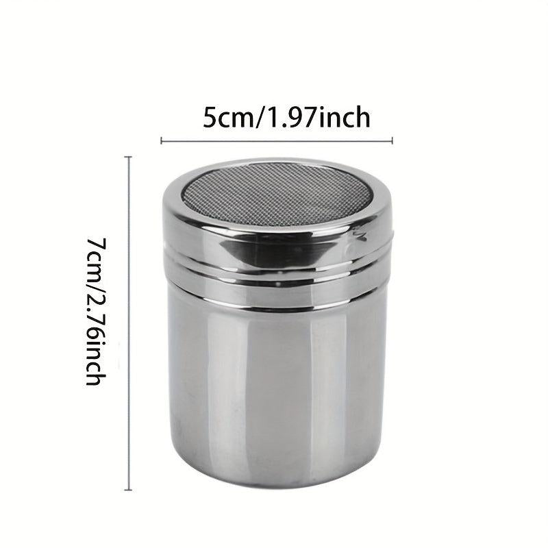 Powdered Sugar Shaker Flour Sieve Dispenser