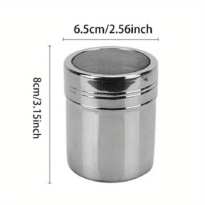Powdered Sugar Shaker Flour Sieve Dispenser