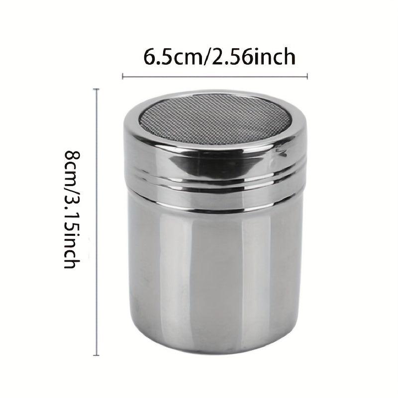 Powdered Sugar Shaker Flour Sieve Dispenser