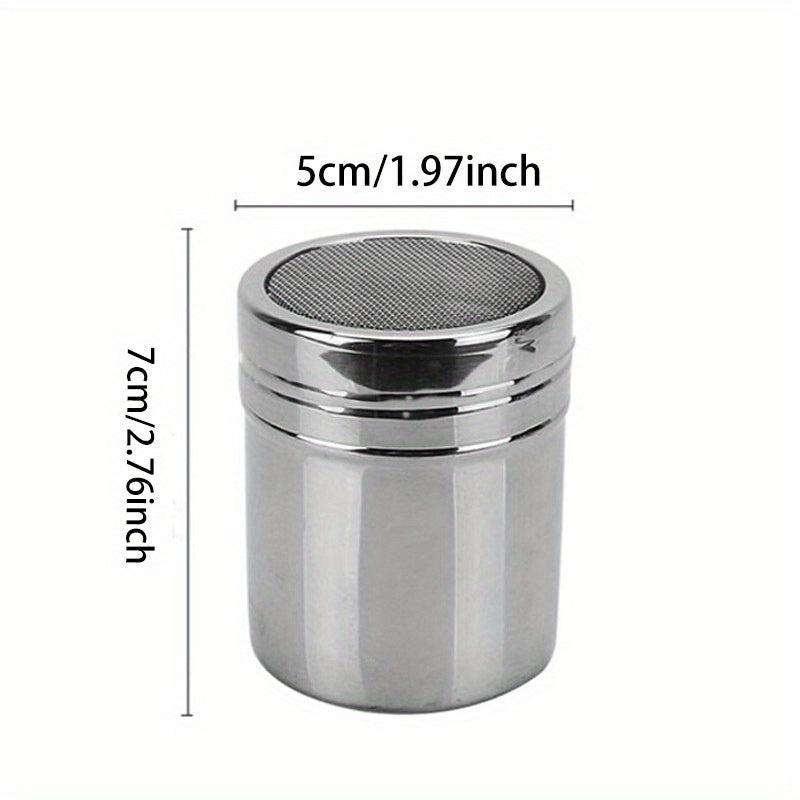 Powdered Sugar Shaker Flour Sieve Dispenser