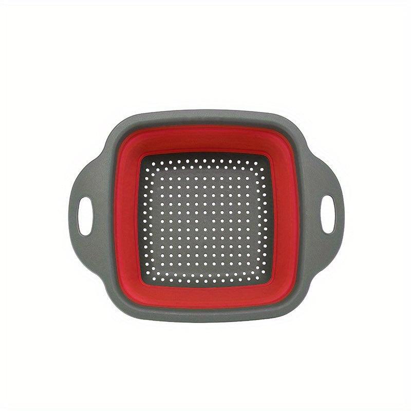 Foldable Plastic Colander Vegetable Washing Basket