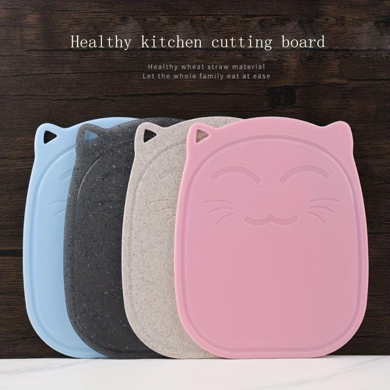 Cartoon Cat Kitchen Plastic Chopping Board Cutting Board