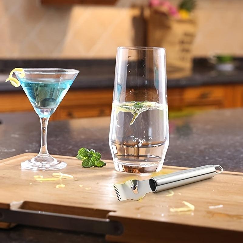 Stainless Steel Lemon Zester Grater Fruit Grater Kitchen Gadgets