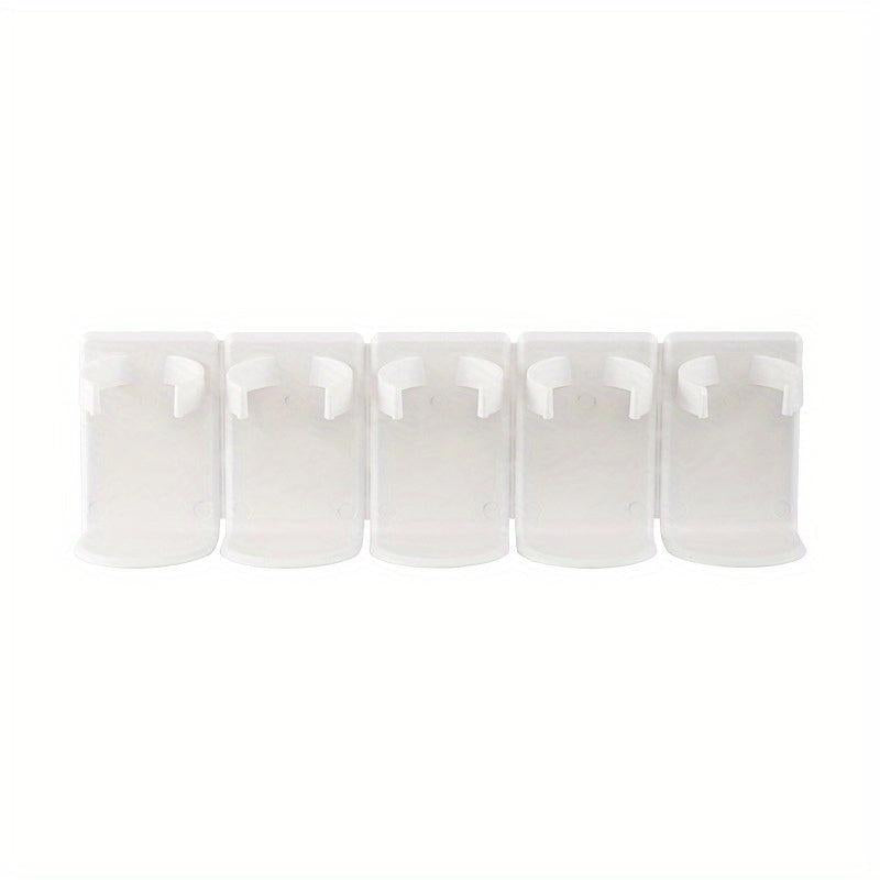 2pcs Wall Mounted Spice Gripper Clips - No Punching Needed
