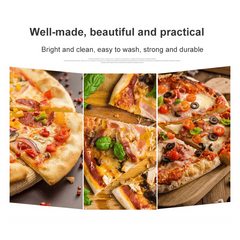 Stainless Steel Pizza Cutter Wheel with 3 Wheels - Easy Slicing