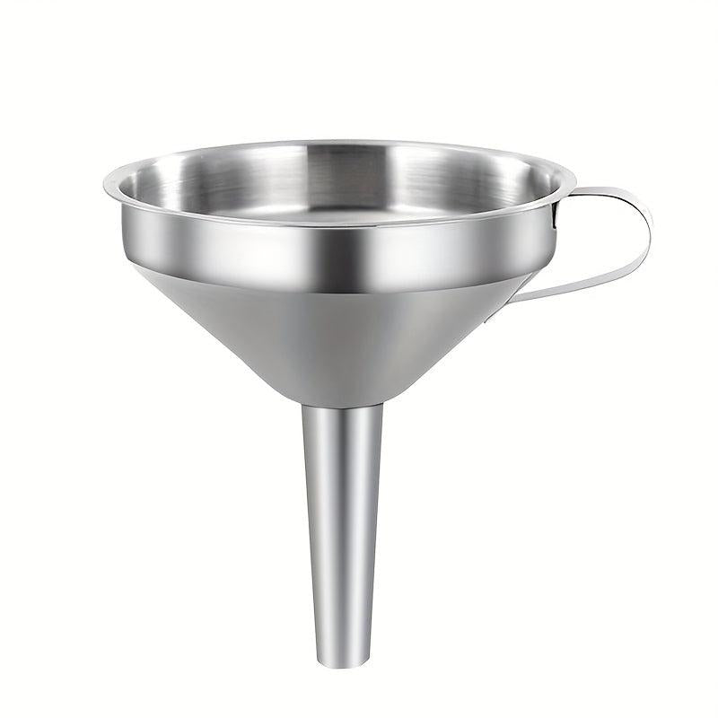 Stainless Steel Kitchen Funnel Strainer for Bottles & Canning