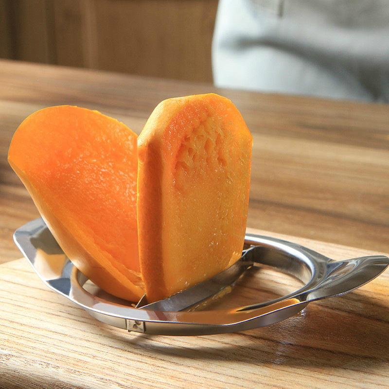 Stainless Steel Mango Splitter & Peeler Set - Fruit Divider with Core Remover