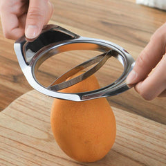 Stainless Steel Mango Splitter & Peeler Set - Fruit Divider with Core Remover