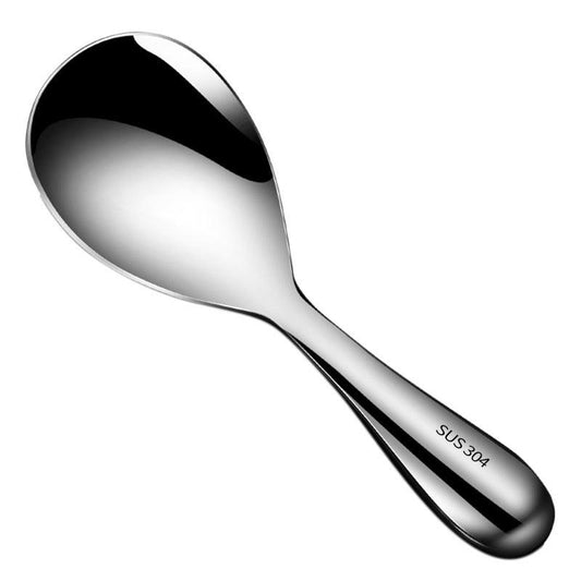 304 Stainless Steel Spoon Thickened Rice Spoon, Home Kitchen Utensils